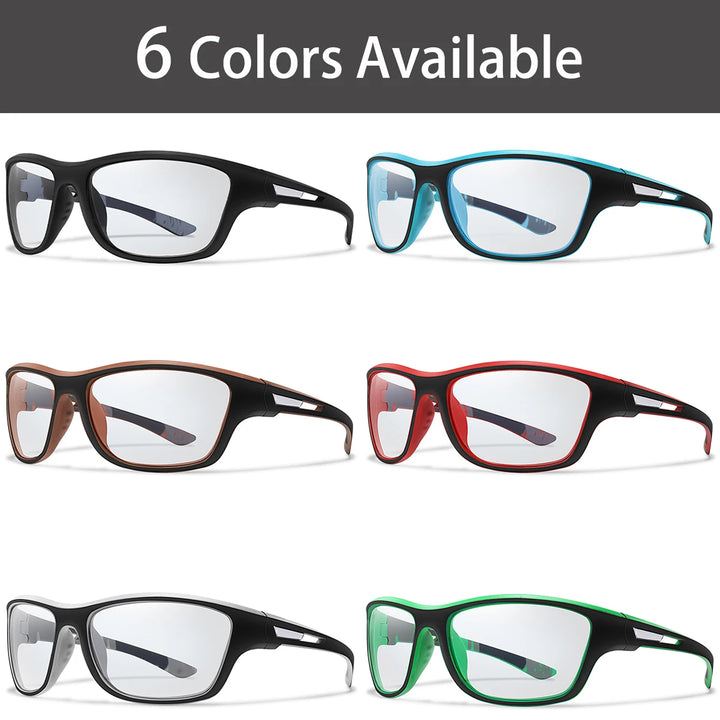 POAT Brand Photochromic Motorcycle Sunglasses Men Women Outdoor Cycling Driving Hiking Eyewear Fishing UV400 Protection Goggles