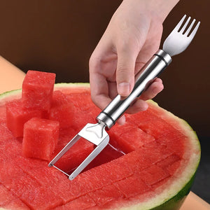 Stainless Steel Windmill Watermelon Cutter Artifact Salad Fruit Slicer Cutter Tool Watermelon Digger Kitchen Accessories Gadgets