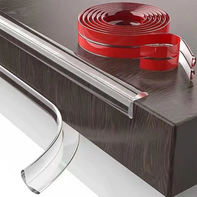 1/2/3M Table Edge Guard Furniture Corner Protector Strip Self Adhesive Transparent Kids Collision Proof Soft Bumper Baby Safety