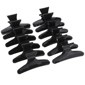 12 professional butterfly hair clips, fashionable hair clips, used for hair styling, suitable for women to use