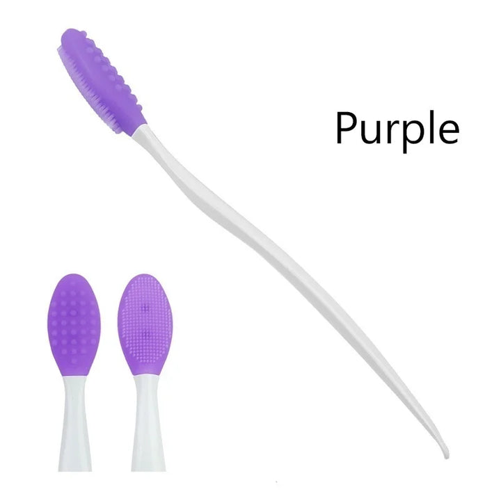 1 Pc/4 Pcs Beauty Skin Care Wash Face Silicone Brush Exfoliating Nose Clean Blackhead Removal Brushes Tools With Replacement Head