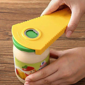 Multifuncional Capper Twister Abridor de garrafas portátil Universal Enlatado Antiderrapante Trabalho Economia Twist Bottle Cap Cozinha Gadgets