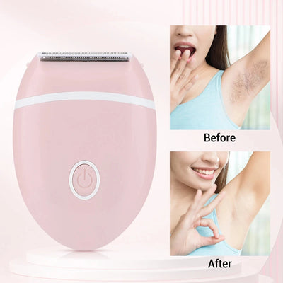 Mini 3 in 1 Women's Shaver Electric Bikini Legs Razor Whole Body Special Hair Removal Equipment Knife Armpit Intimate Area