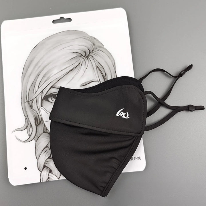 2026 NewThin Sunscreen Face Scarf Ice Silk Mask Summer Cover Veil Eye Protection Gini Golf