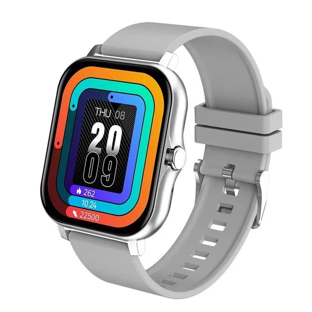 Orologio Sportivo Smart Watch Fitness Orologio Monitoraggio Salute Impermeabile Smartwatch Orologi Bluetooth per Uomini Donne IOS Xiaomi Huawei 2024