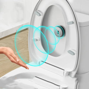 Accesorios de baño, cubierta de asiento de inodoro, botón pulsador de lavabo inteligente inalámbrico, Sensor de descarga automática, bidé, electrodomésticos