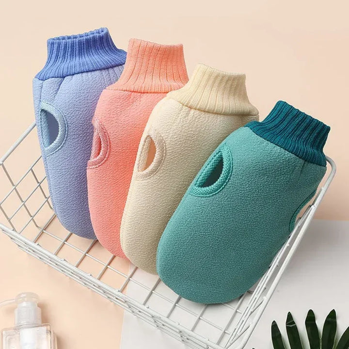 1 Pc Bath for Peeling SPA Exfoliating Shower Brush Body Cleaning Scrub Mitt Rub Dead Skin Gloves Shower Towel Foam Body Massage