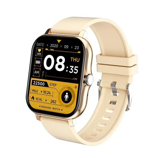 Sport Smartwatch Fitness Uhr Gesundheitsmonitor Wasserdichte Smartwatch Bluetooth Anrufuhren für Männer Frauen IOS Xiaomi Huawei 2024