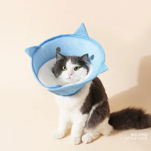 Soft Cat Cone Elizabethan Recovery Collar For Dogs Cats Adjustable E Collars Cones For Small Medium Large Pets Supplies