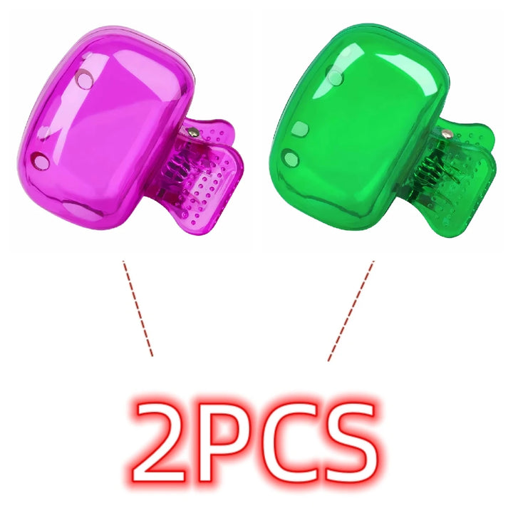 1 Pc Travel Toothbrush Head Covers Toothbrush Protector Cap Brush Pod Case Protective Portable Plastic Clip For Household Travel