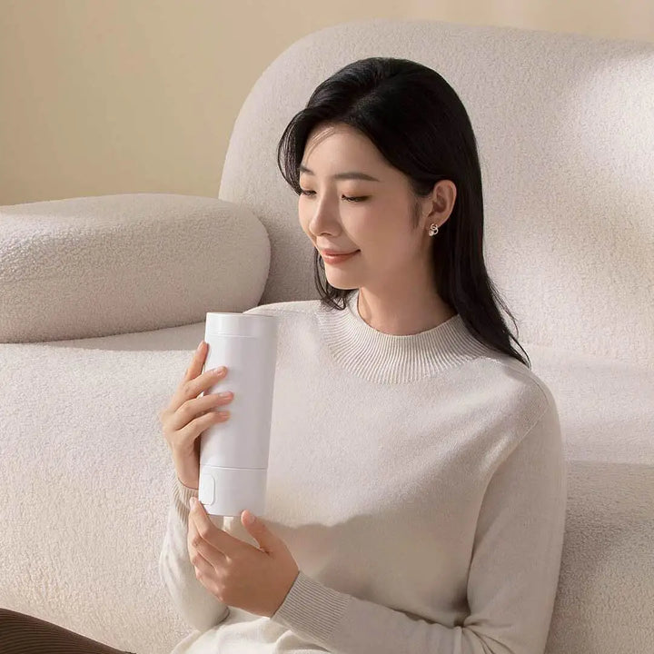 XIAOMI Mijia-hervidor de agua eléctrico portátil, 2 tazas termo, caldera de agua rápida, 2023 ml, hervidor inteligente con aislamiento de temperatura para viaje, novedad de 350