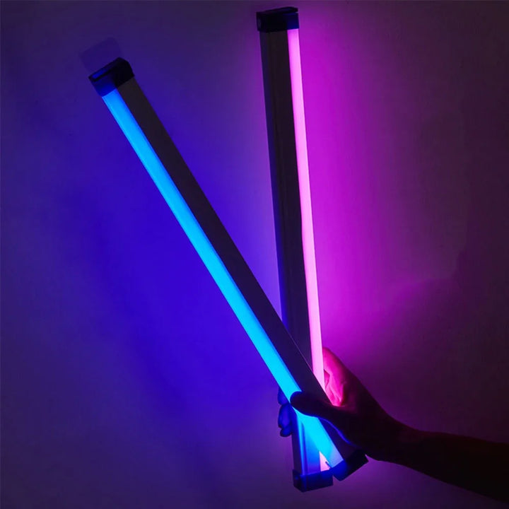 Bunte Röhrenlampe RGB Licht 17cm/32cm USB Licht Nachtlicht lila Blaue Lichtstange Raumlampe Handheld Hängelampe Fülllicht Foto