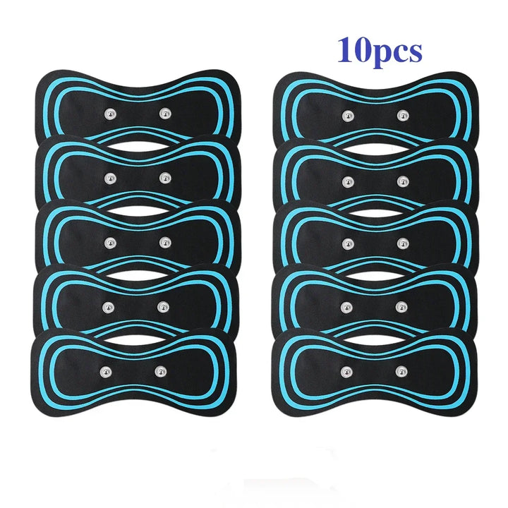 5/10pcs Cervical Massage Pad for Mini Neck Cervical Massage Stimulator Self Adhesive Cervical Massage Patch for Neck massager