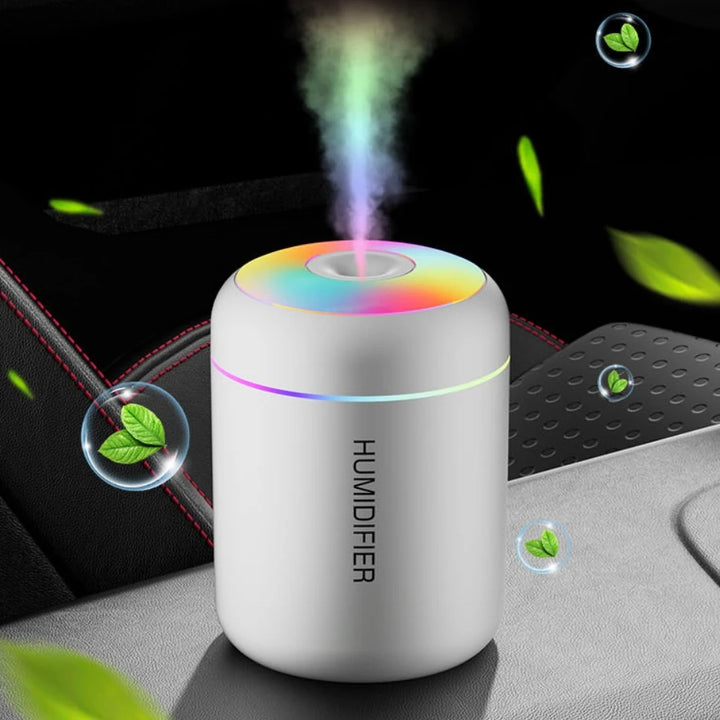 USB Air Humidifier LED Desktop Cool Mist Sprayer Aroma Diffuser Essential Oil Purifier for Home Bedroom