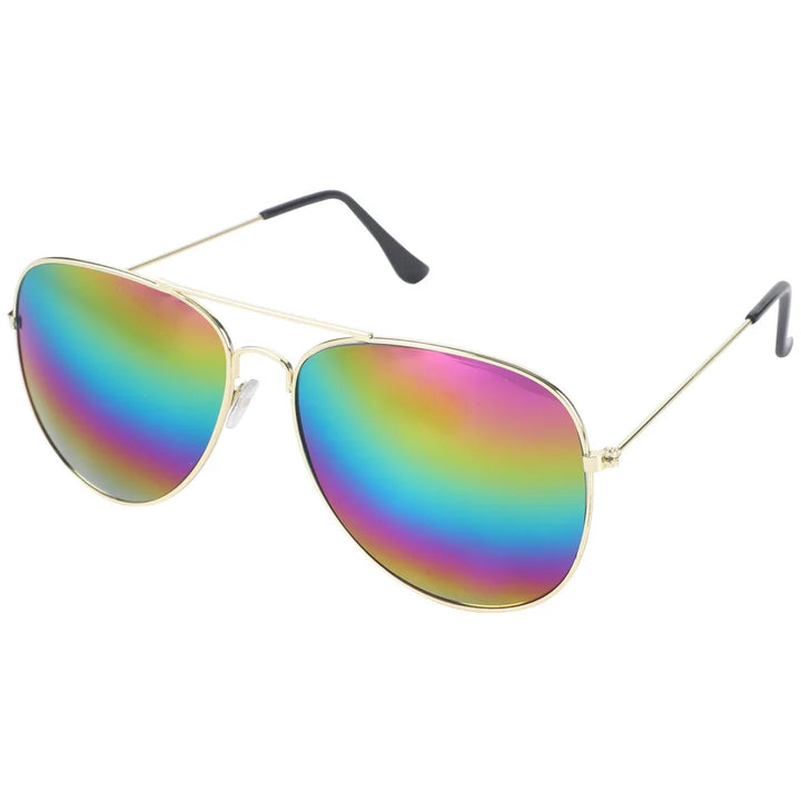 Lunettes de soleil rondes rétro de couleur éblouissante avec protection UV pour hommes et femmes, lunettes de conduite en extérieur.