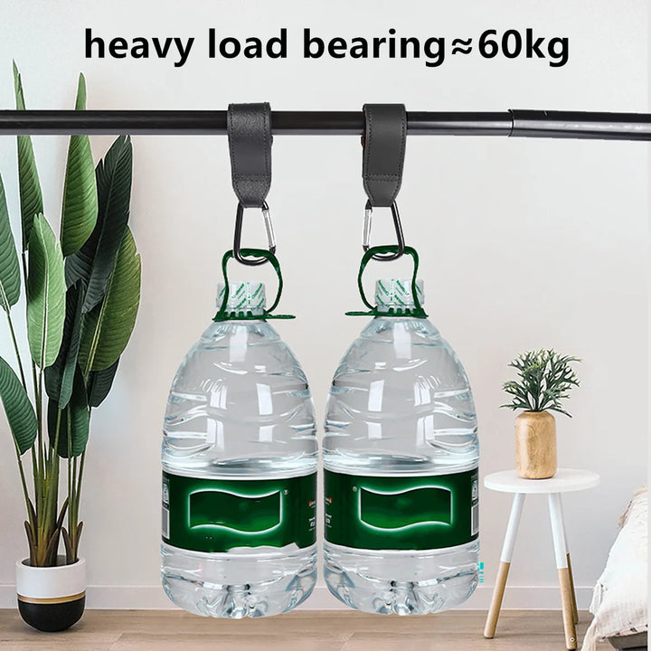 2 Pcs PU leather baby bag stroller hook pram rotate 360degree rotatable cart organizer pram hook crochet stroller accessories