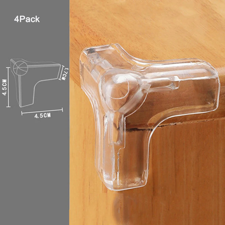 4 Pcs/10 Pcs Children Baby Safety Silicone Protector Table Corner Edge Protection Cover Children Anti-Collision Edge Guards