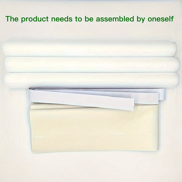 Anti-Cold Polyurethane Door Bottom Seal Strip - Adjustable Weatherstrip Under Door Draft Stopper - Foam One Side Gap Blocker for Home Insulation and Energy Saving