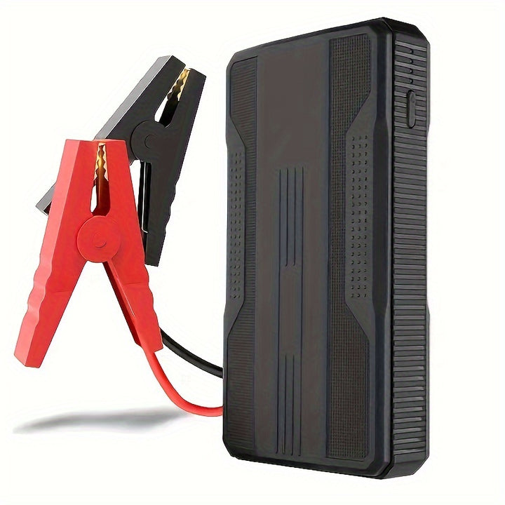 Portable Car Jump Starter Emergency Power Bank - 12V Battery Booster Charger for 6.0L Gasoline And 5.0L Diesel Engines - with Flashlight - for Cars, Motorcycles, SUVs - Safely Jump-Start A Dead Battery In Seconds - Perfect Gi