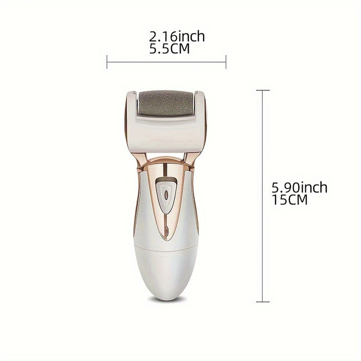 USB Powered GERTZY Rechargeable Callus Remover Kit - Electric Foot File for Smooth Feet with Nickel Battery