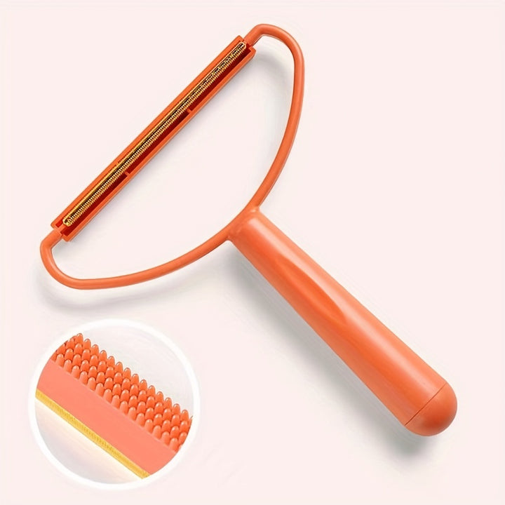 [Durable Plastic] Pet Hair Remover Tool | 1pc | Durable Plastic | Coat Shaver & Fur Ball Trimmer | Home Use | Pet Grooming | Comfortable Grip