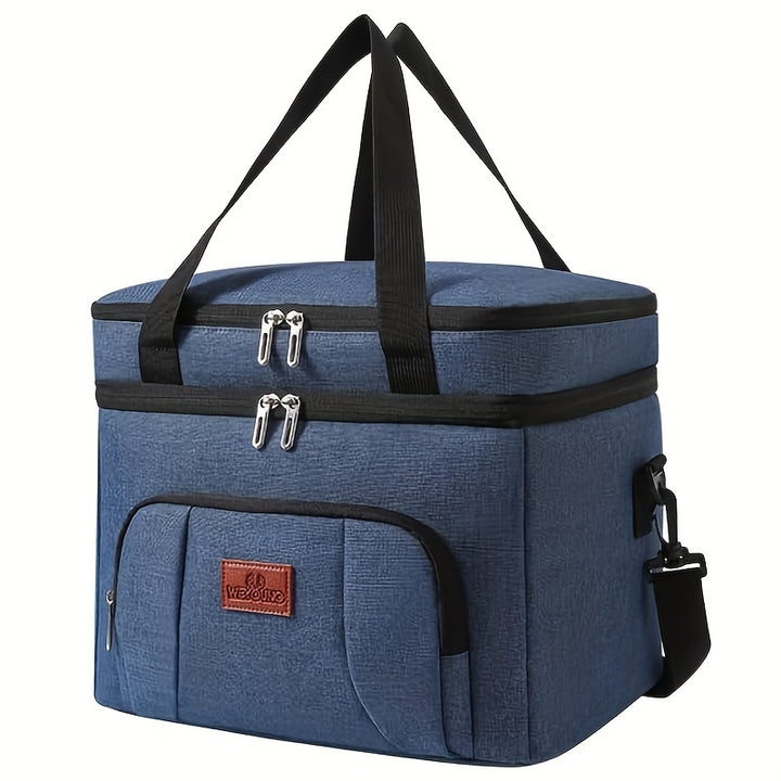 1 X Oxford Cloth Insulated Multi-purpose Bag, Portable Food Takeaway Lunch Box Snack Bag