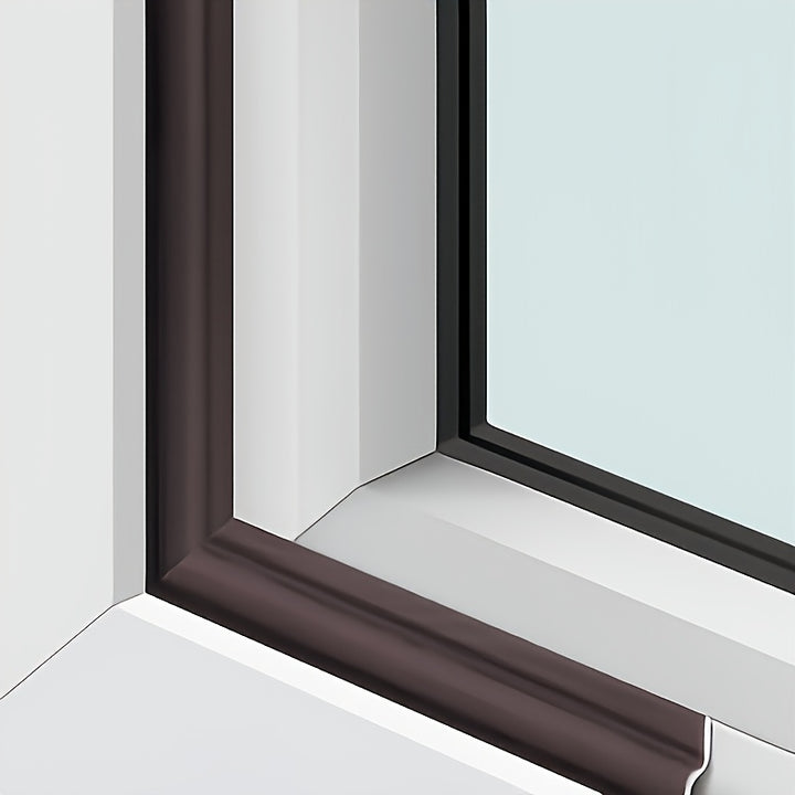 1 roll of weather protection self-adhesive window sealing strip - plastic waterproof, windproof and windproof strip, sound insulation tape, used for windproof, dustproof, rainproof and noise reduction, 472 inches