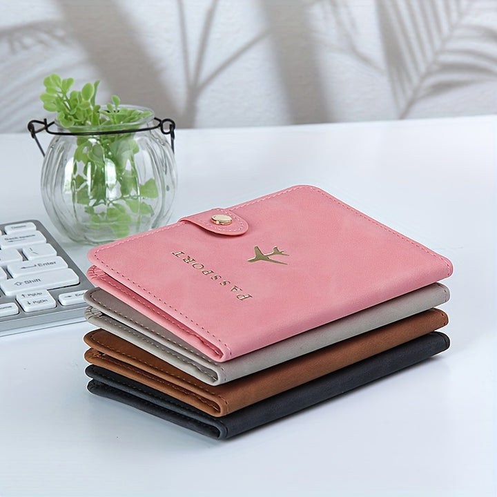 Multi Functional Passport Protector | Convenient Document Holder | Multi-card Passport Holder