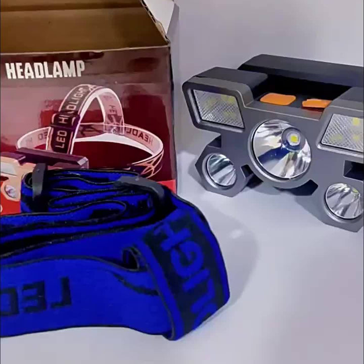 LED High-Brightness Five-Head Aircraft Light, QvamillT