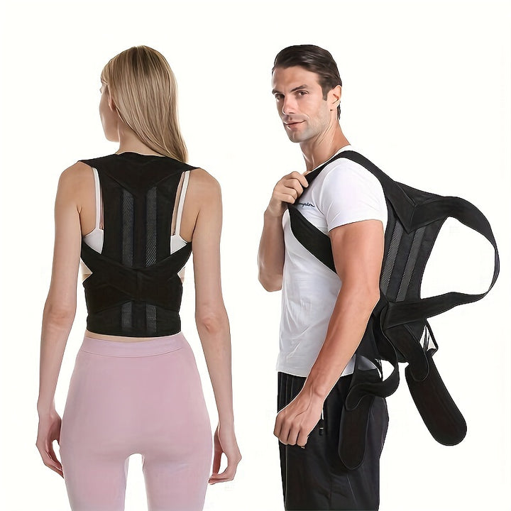 Back Posture Brace Clavicle Support, Stop Slouching And Hunching, Adjustable Back Trainer, Order A Size Up