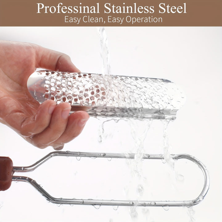 For Pedicure And Dead Skin Removal Metal Foot Scrubber - Callus Remover And Shaver For Feet Rasp