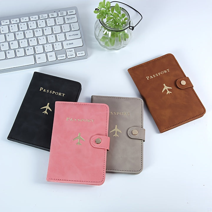 Multi Functional Passport Protector | Convenient Document Holder | Multi-card Passport Holder