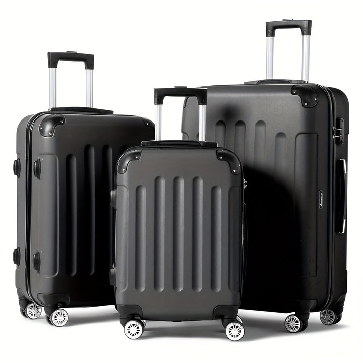 [Durable Hard Shell] 3pcs Luggage | 20/24/28-Inch | Durable Hard Shell | 360 Spinner Wheels, TSA Lock, Multifunctional | Travel Suitcase | Lightweight