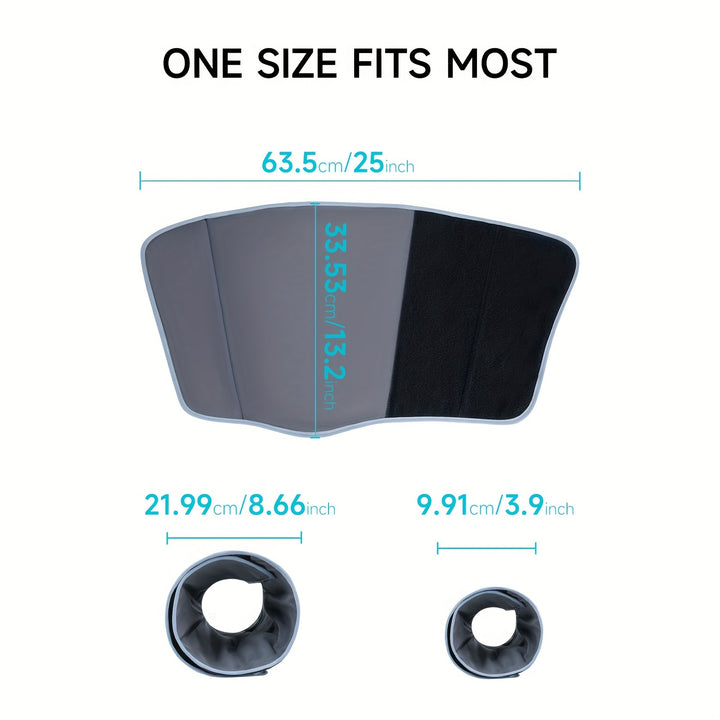 ALLJOY Leg Massager For Circulation, Calf Massager Air Compression With 6 Modes, 2 Heating Levels, 3 Vibration Functions And 30min Auto-Off Adjustable Wraps Gift For Family Friends, Valentines Day Gift For Her