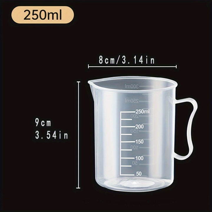 1pc, Measuring Cup, Plastic Liquid Measuring Cups, Kitchen Liquid Measuring Cups, Multifunction Measuring Cup For Baking Cooking, Essential Kitchen Tools, Kitchen Stuff Kitchen Accessories