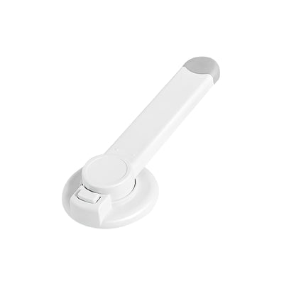 AirXing & Pet Safety Toilet Lock - White Plastic Childproof Latch with Easy-Install Design, Prevents Unauthorized Use for Youngsters & Pets, Secure Bathroom Access, Pet Safety Device, Modern Toilet Accessory, Durable Plastic