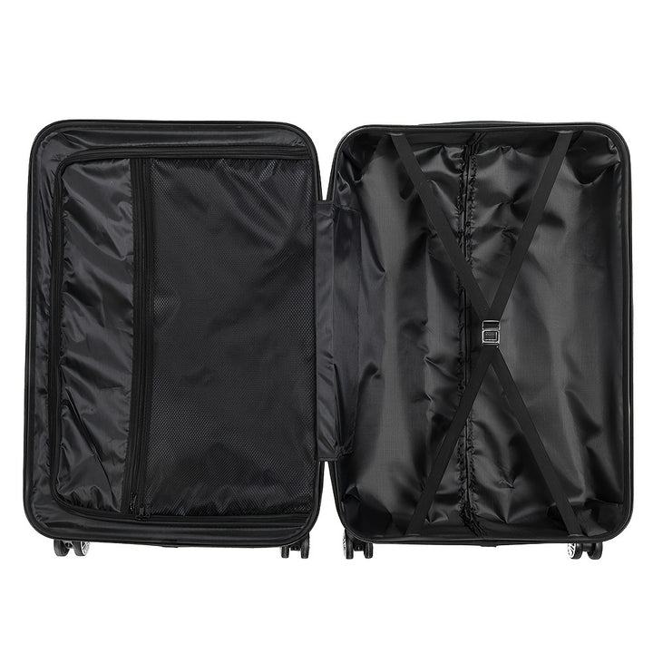 [Durable Hard Shell] 3pcs Luggage | 20/24/28-Inch | Durable Hard Shell | 360 Spinner Wheels, TSA Lock, Multifunctional | Travel Suitcase | Lightweight