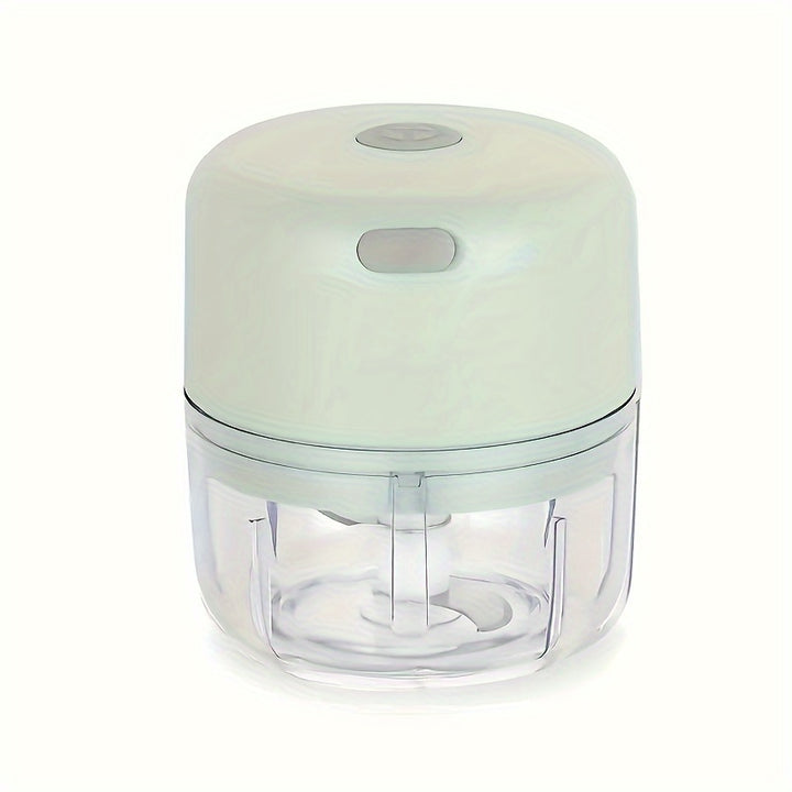 100/250mL USB Rechargeable Electric Garlic Chopper - Strong &Durable Grinder For Chilli, Ginger & Vegetables!
