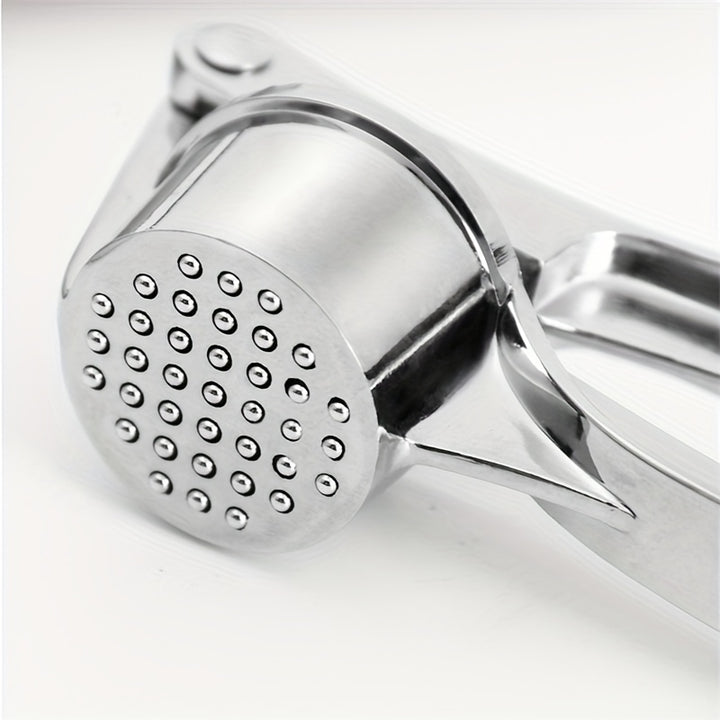 1 Piece Metal Garlic Press, Manually Handheld Crusher for Ginger, Kitchen Tools and Accessories