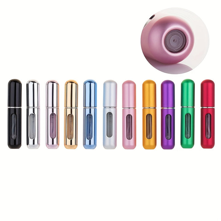 Compact And Refillable Perfume Spray Bottle - Perfect For Traveling