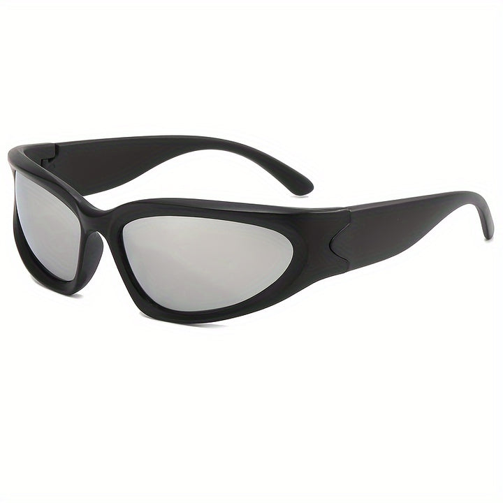 Y2K Style Men's Glasses: Daily Wear PC Frame with Decorative Lenses