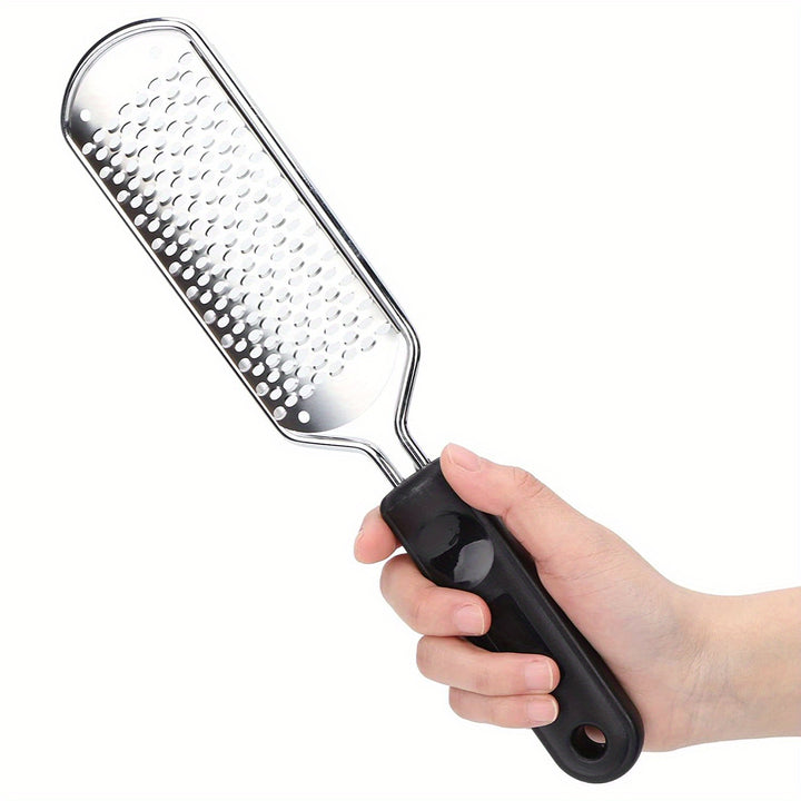 For Pedicure And Dead Skin Removal Metal Foot Scrubber - Callus Remover And Shaver For Feet Rasp
