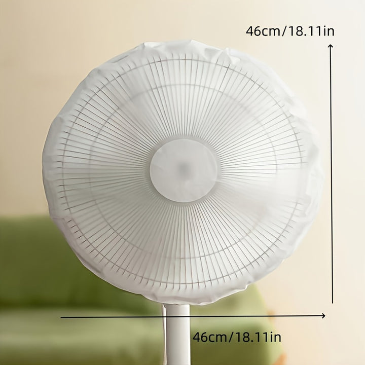 1pc Electric Fan Dust Cover,Dustproof Protective Fan Cover for All Seasons, Anti-Dust Shield for Home & Office, Easy to Use, Universal Fit, Must-Have Fan Accessory