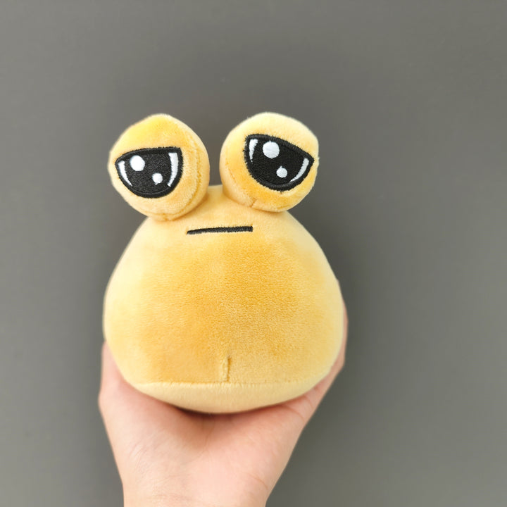 12cm/4.72in Super Small Pou Stuffed Animals Plush, Cute Pou Plush Toys My Pet Alien Pou Plush Toy Perfect For Valentine's Day Easter Mother's Day Home Decor