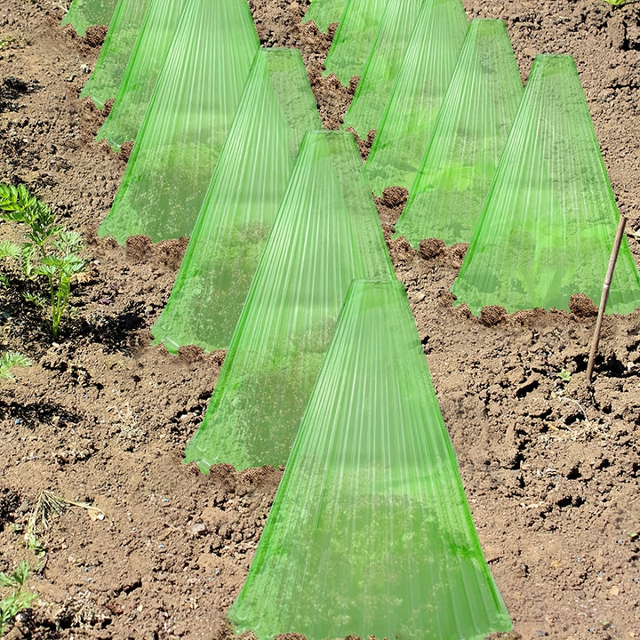 Reusable Garden Cloche Bells - Protect Plants from Birds, Frost, Snails, and More with Durable, Weather-Resistant Covers for Gardening and Lawn Care - Easy to Use, Reusable, and Versatile Plant Protectors