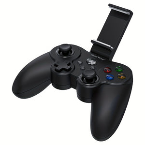 ShanWan Controller per Gioco Mobile per iPhone e Android con Supporto per Telefono e Retroilluminazione LED - Giochi Arcade PS Remote Play - Lunga Durata della Batteria