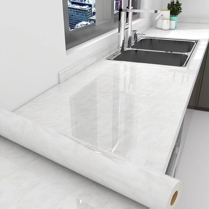 1 Roll Ultra-Thick Peel & Stick Wallpaper - Self-Adhesive, Removable, Waterproof & Oil-Proof - Ideal for Hassle-Free Kitchen & Bathroom Makeovers!