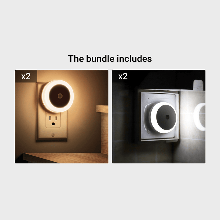 1pc Energy-Saving LED Night Light with Dusk to Dawn Sensor for Bathroom, Bedroom, Kitchen, and Corridor - Smart Wall Light for Home Decor and Safety