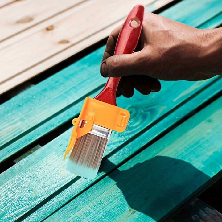 1pc Paint Edger Tool, Handheld Paint Roller Brush Kit, Indoor Outdoor For Wall Ceiling