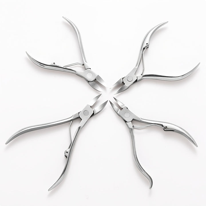 Durable Stainless Steel Cuticle Nipper for Manicure and Pedicure - Perfect for Cuticle Removal and Fingernail and Toenail Health